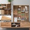 Adiroffice Medium Oak, MDF Wood, 11.8 in W, 23.9 in L, 39.3 in D ADI500-36-MEO-MK - alternate 2